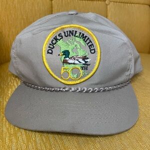 Vintage Ducks Unlimited 50th Anniversary Snap Back